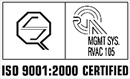 ISO 9001 certified